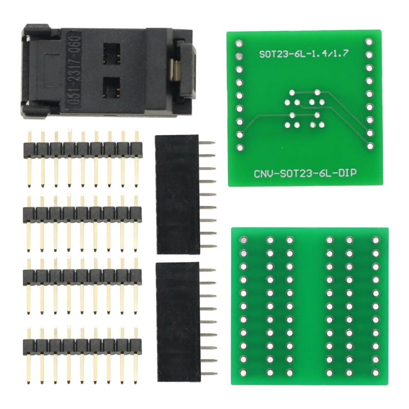 GODIYMODULES SOT23-6L SOT23 to DIP6 IC Programmer Adapter Chip Test Socket DIY Kits - Image 3